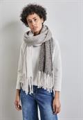 Schal mit Farbverlauf whale tail grey