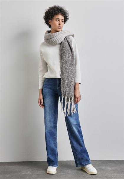 Schal mit Farbverlauf whale tail grey