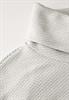 Schalkragen Strukturshirt heather grey
