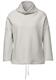 Schalkragen Strukturshirt heather grey