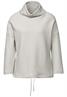 Schalkragen Strukturshirt heather grey