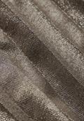 Schimmernder Plissée-Rock sparkling beige