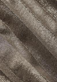 Schimmernder Plissée-Rock sparkling beige