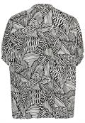 Schlupfbluse mit Allover Print aop