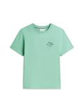 SCRIPT STACK REGULAR TEE cut grass