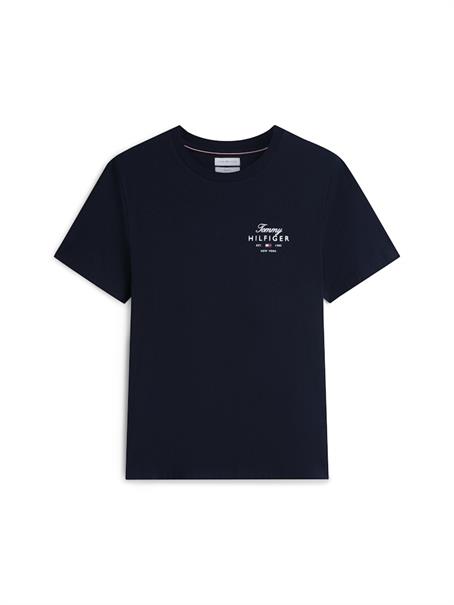SCRIPT STACK REGULAR TEE desert sky