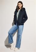 Scuba Jacke mit Kapuze dark navy blue