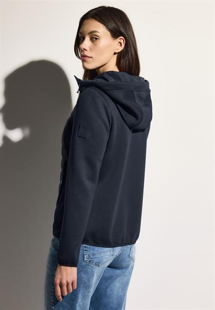 Scuba Jacke mit Kapuze dark navy blue