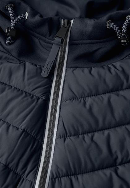 Scuba Jacke mit Kapuze dark navy blue