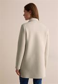 Scuba-Mantel desert beige melange
