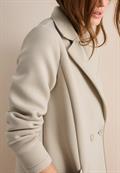 Scuba-Mantel desert beige melange