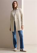 Scuba-Mantel desert beige melange