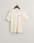 Seasonal Graphic T-Shirt cream