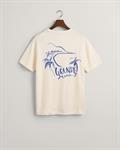 Seasonal Graphic T-Shirt cream