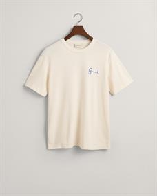Seasonal Graphic T-Shirt cream