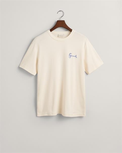 Seasonal Graphic T-Shirt cream