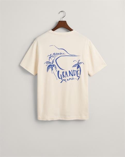Seasonal Graphic T-Shirt cream