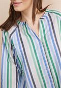 Seersucker Bluse fresh spring green