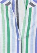 Seersucker Bluse fresh spring green