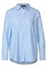 Seersucker Longbluse breath of air blue