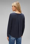 Seiden Look Shirt deep blue