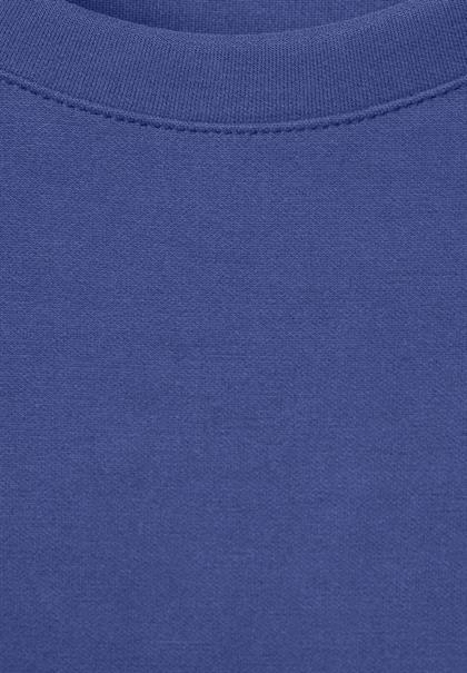 Seiden Look T-Shirt intense royal blue