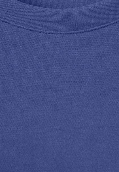 Seiden Look T-Shirt intense royal blue