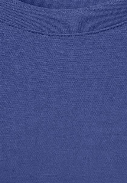 Seiden Look T-Shirt intense royal blue