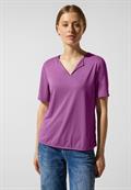 Seidenlook Shirt meta lilac