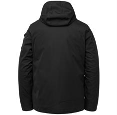 Semi long jacket SNOWPACK ICON Hi-Twill black