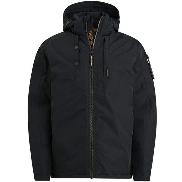 Semi long jacket STEARPACKER Ottoman black