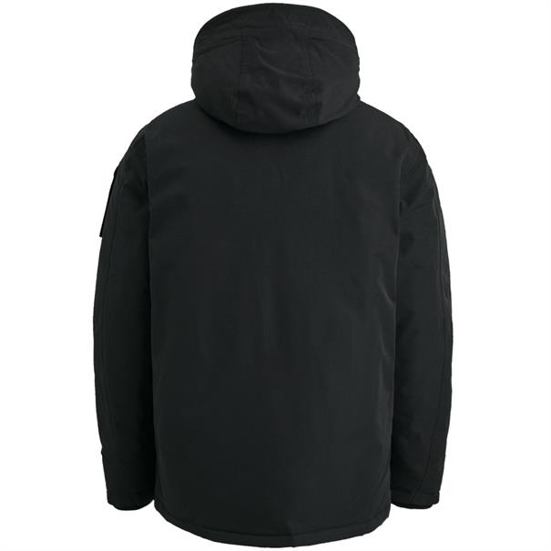Semi long jacket STEARPACKER Ottoman black