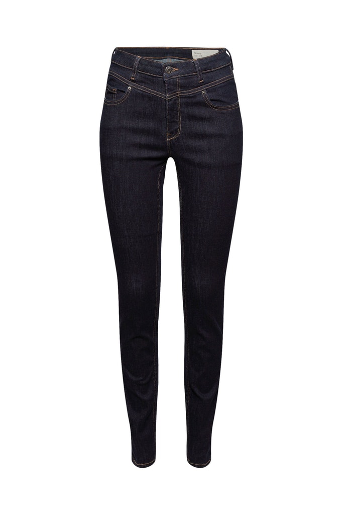 Wedstrijd Vleien Scenario Esprit Damen Jeans Shaping-Jeans mit hohem Bund blue rinse bequem online  kaufen bei Tara-M.de