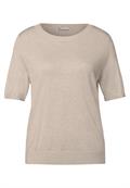 sheer beige mel.