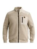 sherpa nylon mix charcoal melange