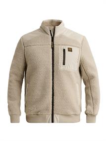 sherpa nylon mix charcoal melange