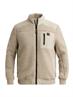 sherpa nylon mix charcoal melange