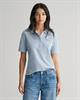 Shield Piqué Poloshirt dove blue