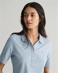 Shield Piqué Poloshirt dove blue