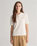 Shield Piqué Poloshirt eggshell