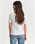 Shield Piqué Poloshirt eggshell