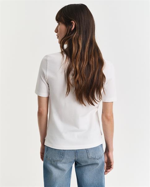 Shield Piqué Poloshirt eggshell