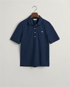 Shield Piqué Poloshirt evening blue