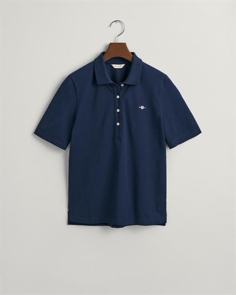 Shield Piqué Poloshirt evening blue