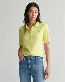 Shield Piqué Poloshirt pastel lime