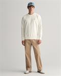 Shield Rundhals-Sweatshirt eggshell