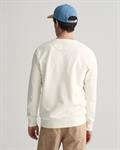 Shield Rundhals-Sweatshirt eggshell