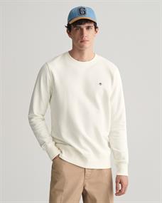Shield Rundhals-Sweatshirt eggshell
