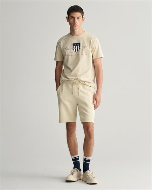 Shield Sweatshorts silky beige