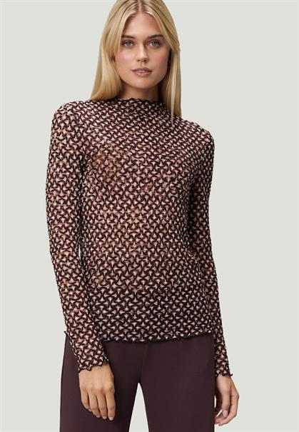 Shirt blackcamel